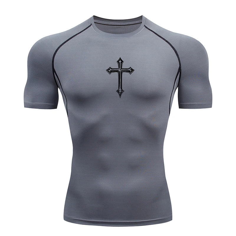 PullsAura Christian Compression T-shirt