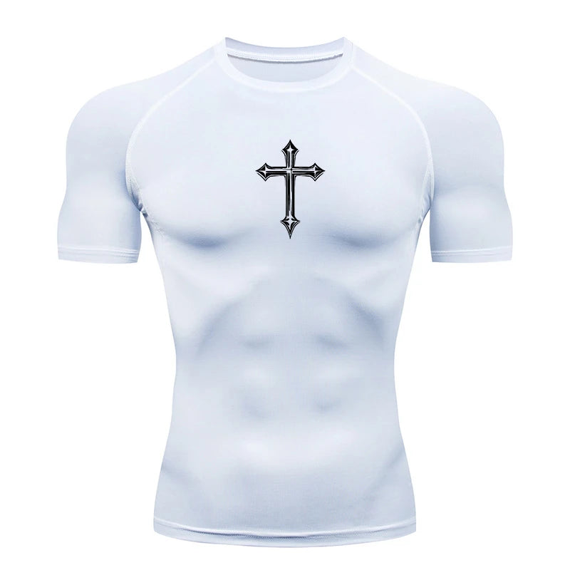 PullsAura Christian Compression T-shirt