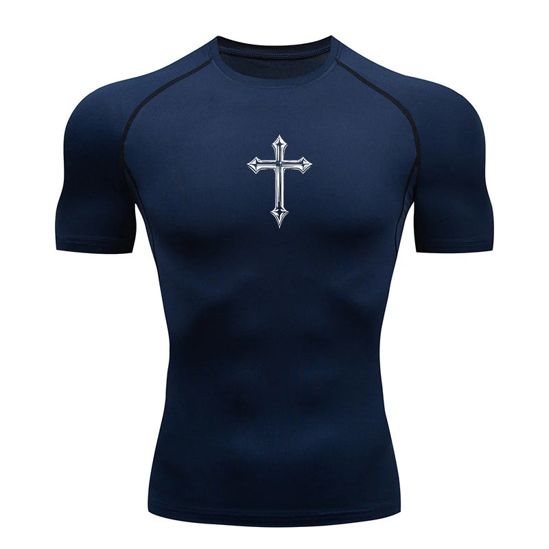 PullsAura Christian Compression T-shirt